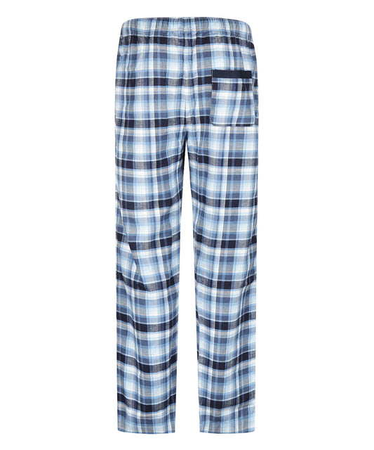 Pyjama broek flannel | Licht Blauw Tartan