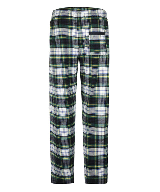 Pyjama broek flannel | Groen Tartan