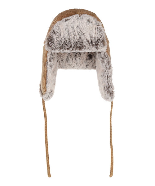 Stetson Pilotenmuts Corduroy Jersey | Beige