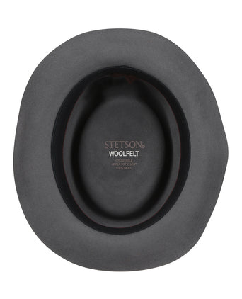 Stetson Pork Pie Soft Felt | Grijs