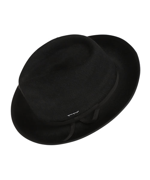 Stetson Fedora Woolfelt Suede | Zwart