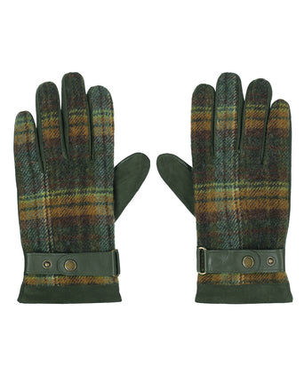 Stetson Gloves Goat Suede/Wool | Olijf Groen
