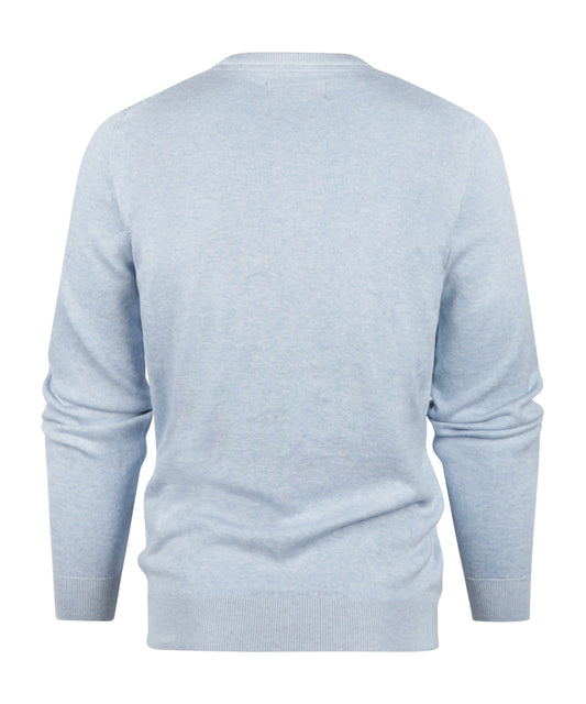 Pima Cotton Crew Neck | Blue Haze