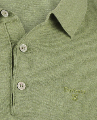Barbour Pima Cotton Knitted Polo | Groen