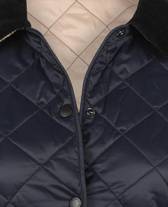 Barbour Dames Deveron Quilted Jacket | Navy Blauw