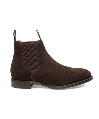 Loake Chatsworth Chelsea Boot Suede | Bruin Loake Chatsworth Chelsea Boot Suede | Bruin