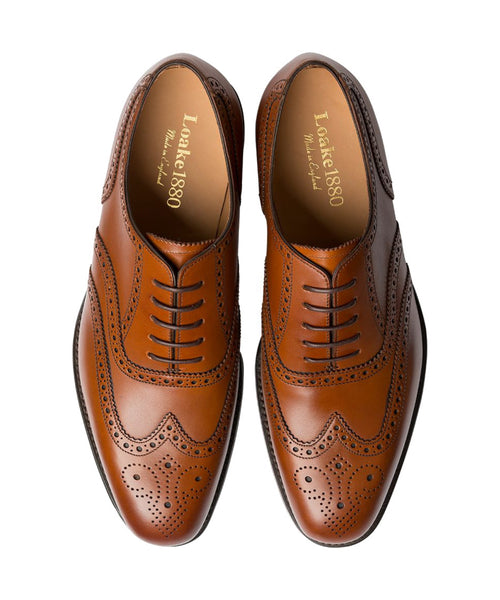 Loake Buckingham Brogue Brown Calf | Bruin