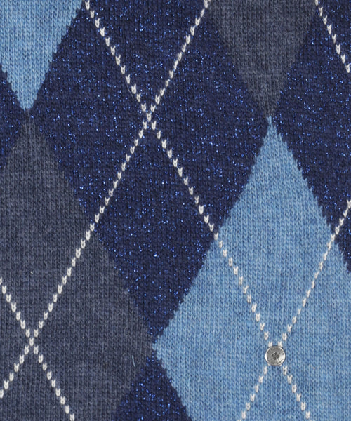 Burlington Brit Chic Dames Sjaal | Blauw