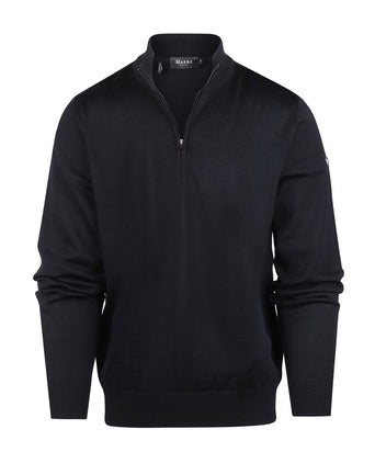 Maerz Half Zip Pullover | Navy