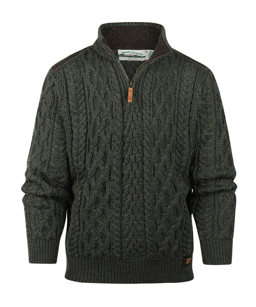 Pullover Half Zip | Groen