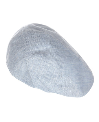 Cap Klassiek Linnen | Blauw