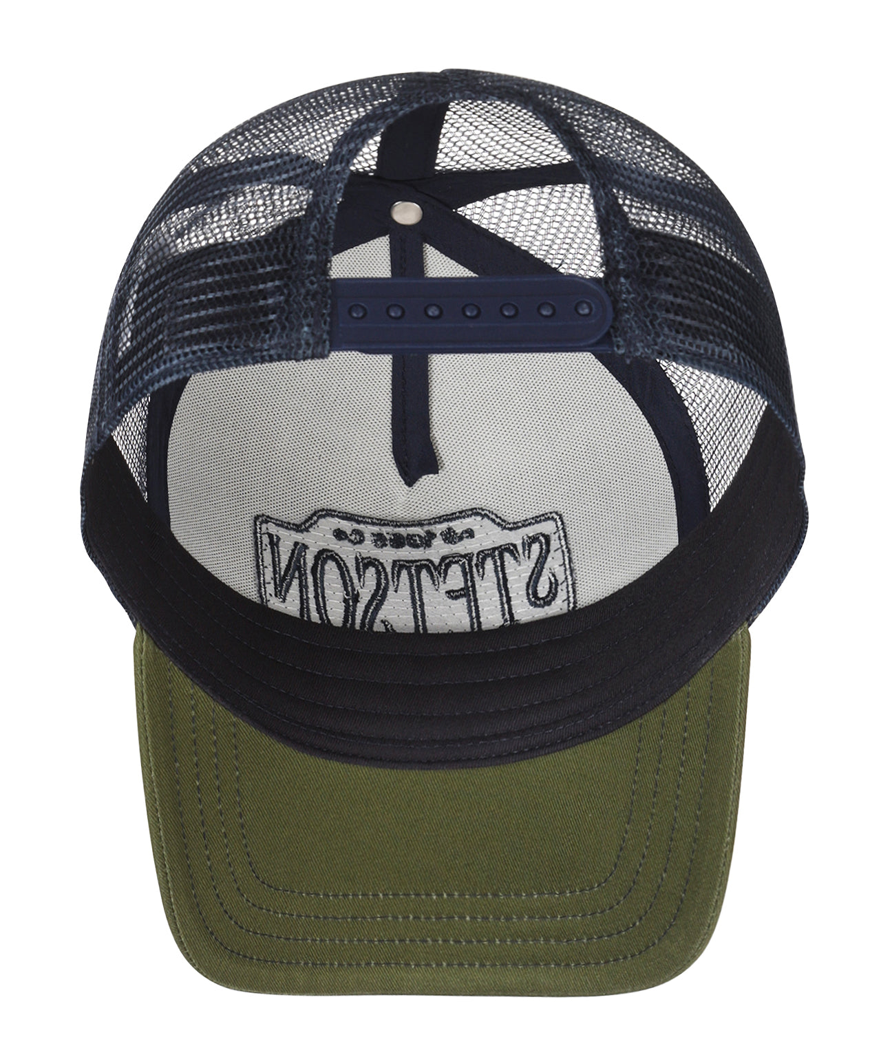 Trucker Cap Western Patch | Olive/Offwhite