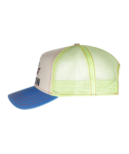 Stetson Trucker Cap Barista Coffee Time | Blauw Beige