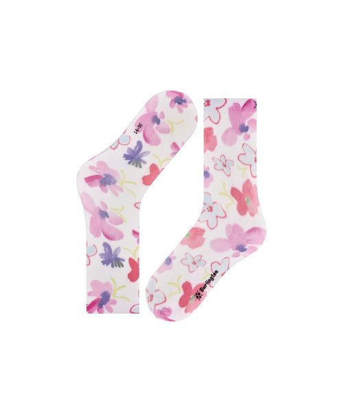 Burlington Sok Garden Bloom | Wit