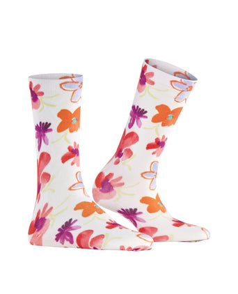 Burlington Sok Garden Bloom | Wit