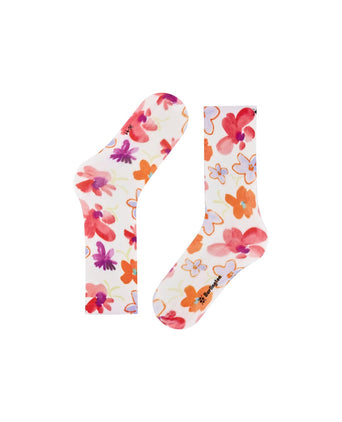 Burlington Sok Garden Bloom | Wit