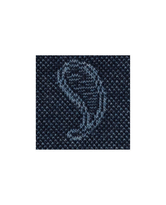 Burlington Sok Paisley | Blauw