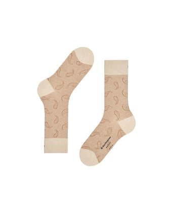 Burlington Sok Paisley | Bruin