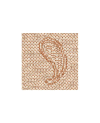 Burlington Sok Paisley | Bruin