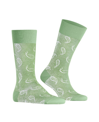 Burlington Sok Paisley | Groen