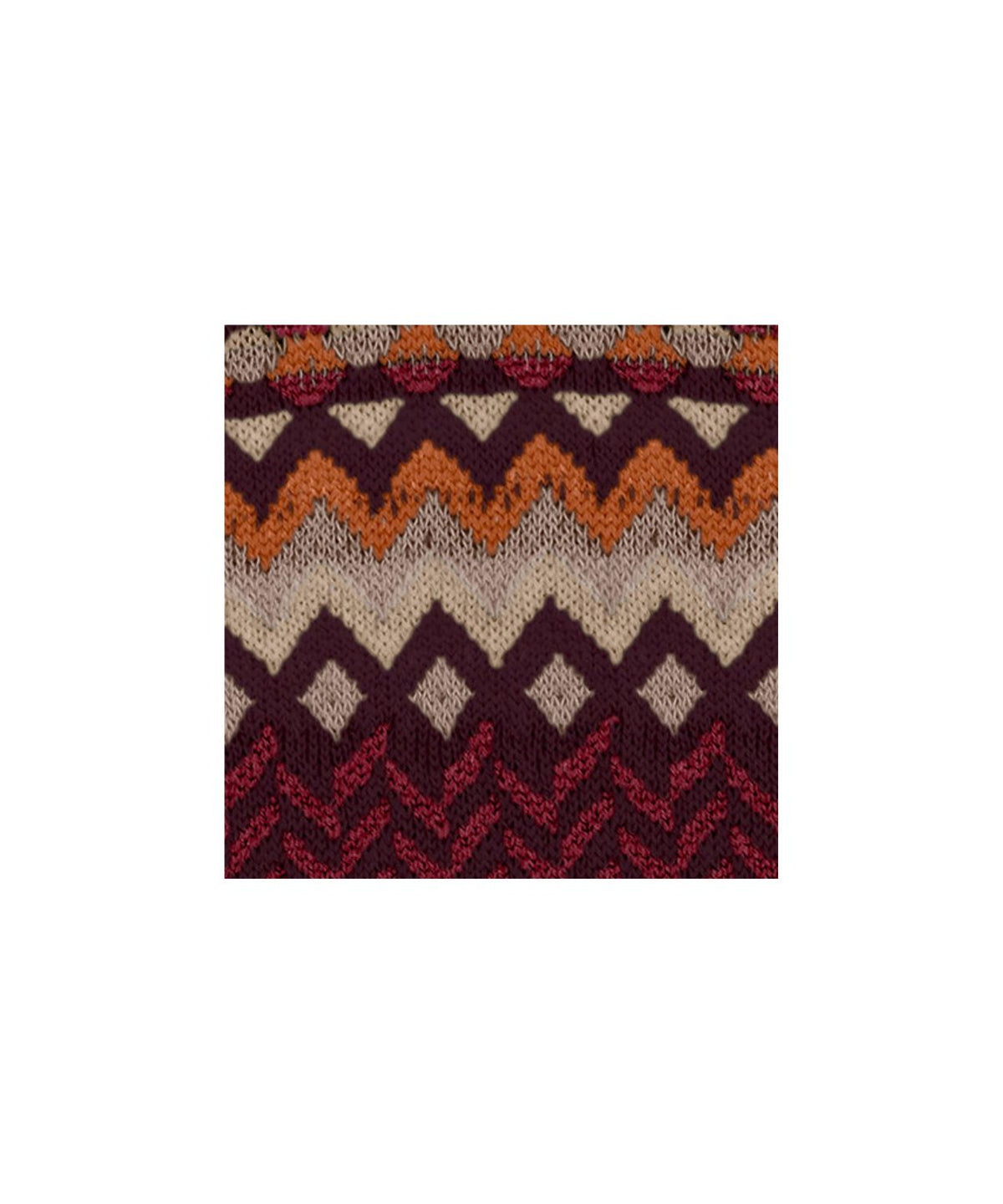 Sokken Fair Isle | Claret