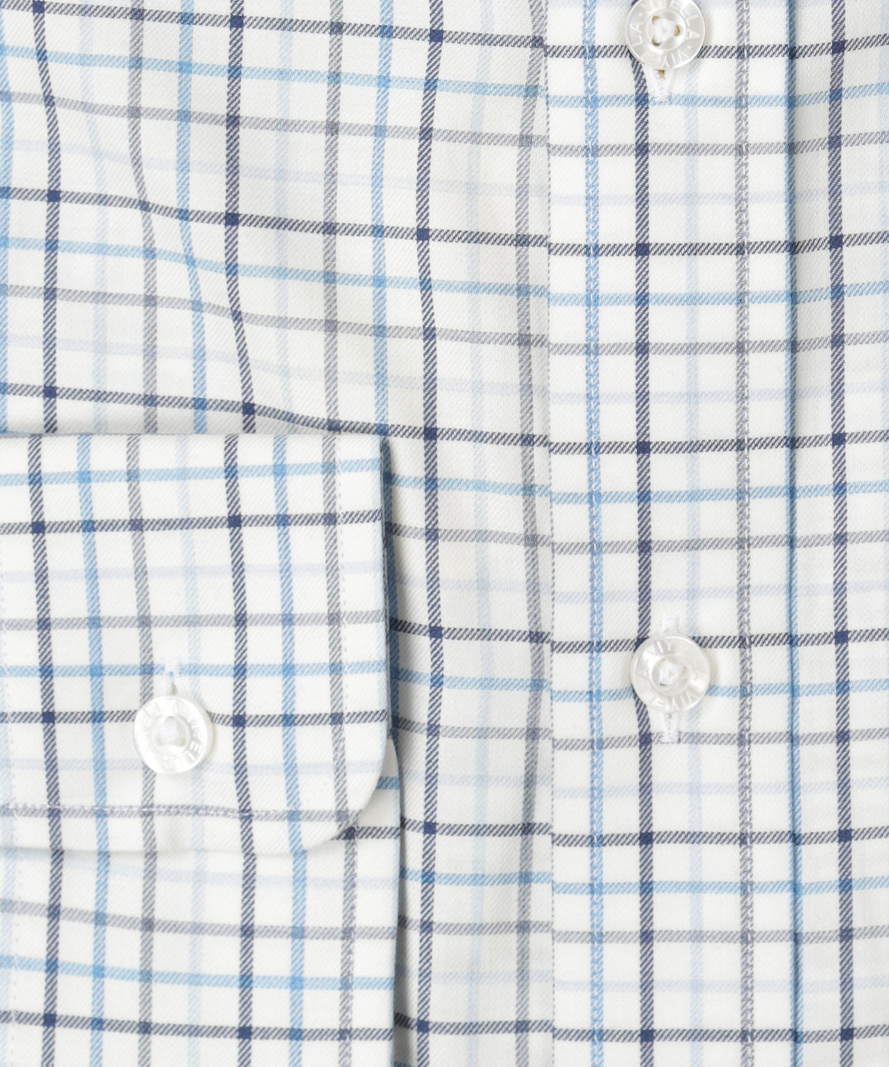 Viyella Shirt Tropical Wool Blend | Blauw