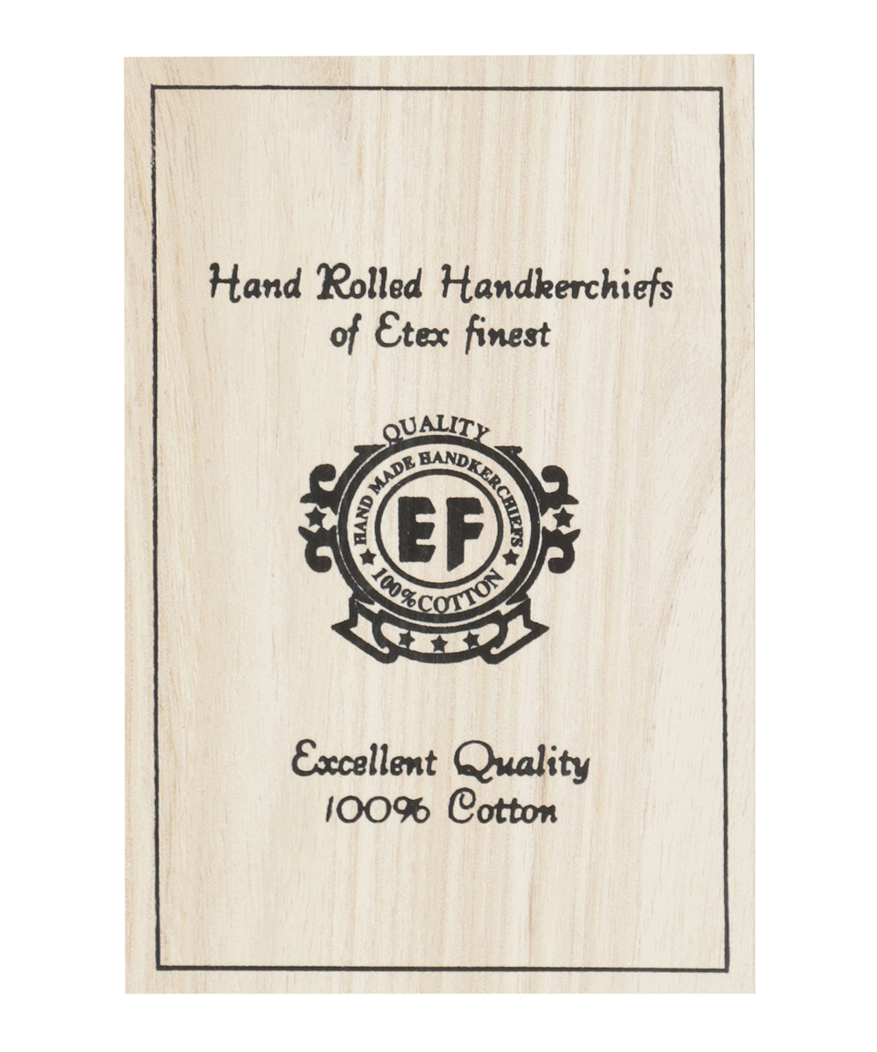 Houten Doosje Herenzakdoeken | Lichtblauw design