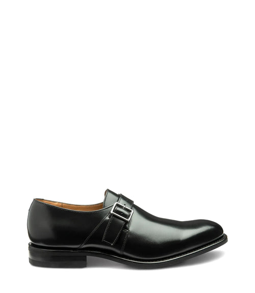 Loake 357BRG Strap Monk Shoe | Zwart