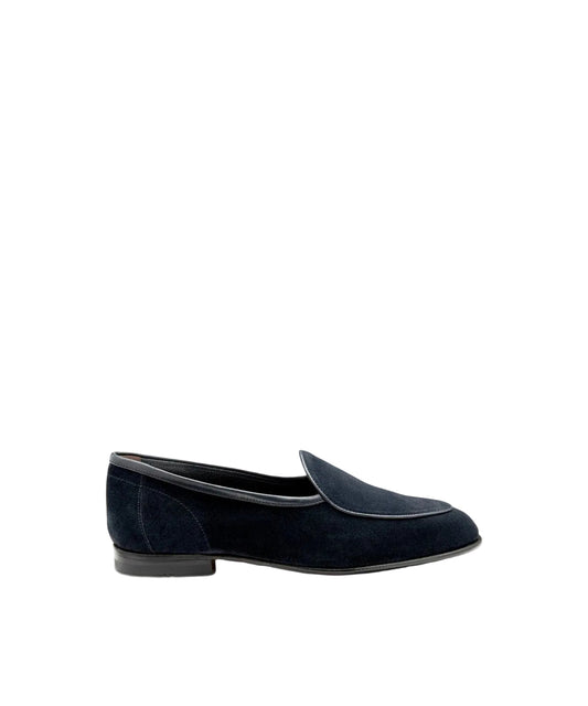 Belgrave Navy Suede | Navy