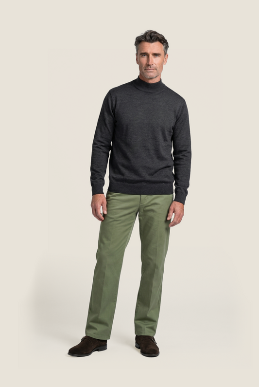 Merino Turtle | Charcoal