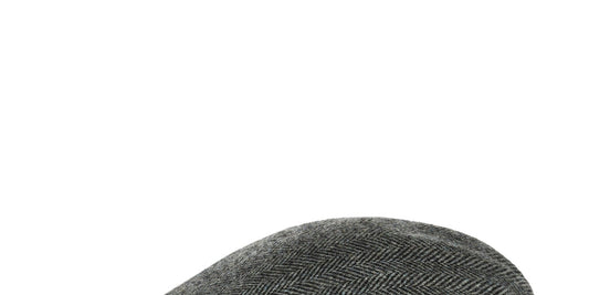 Driver Cap Wool Herringbone | Donkergroen Herringbone