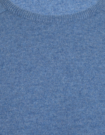 William Lockie Rundhalspullover aus Lammwolle | Jeans