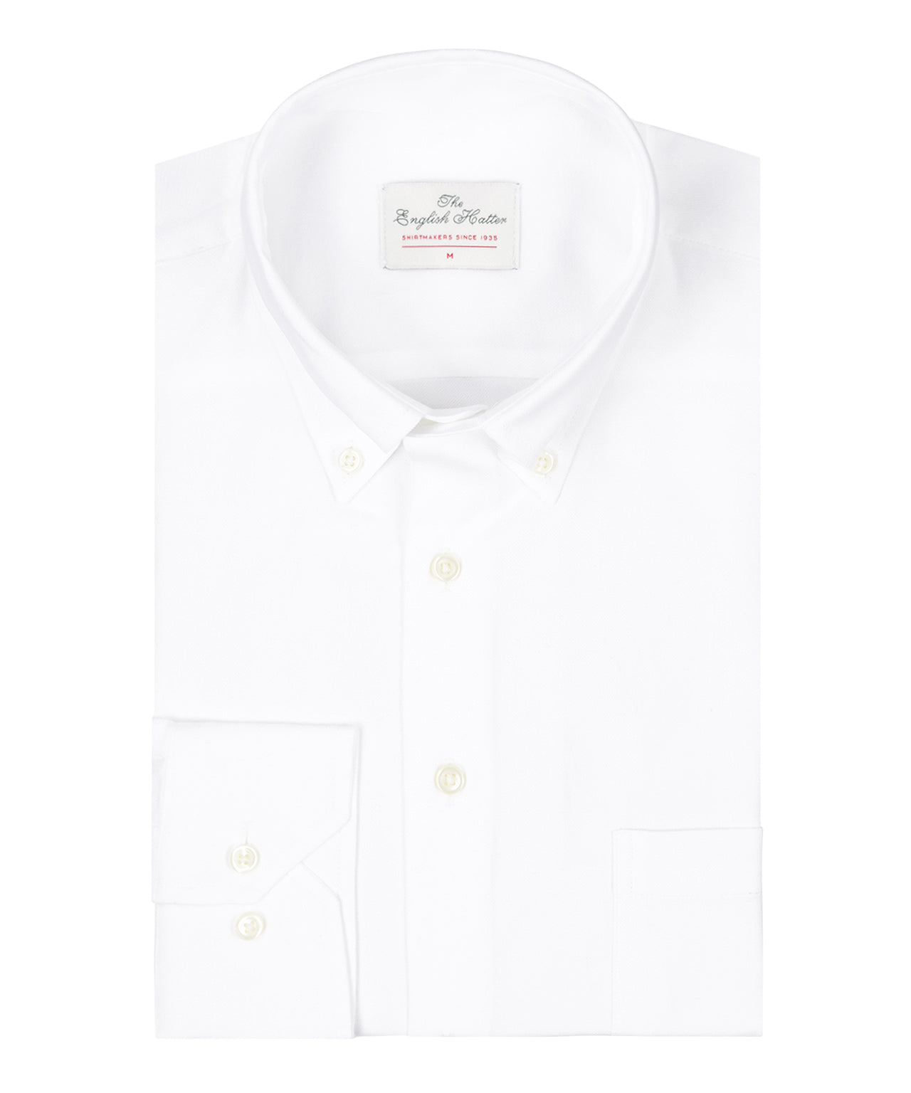 Brushed Cotton Shirt Button Down | Wit