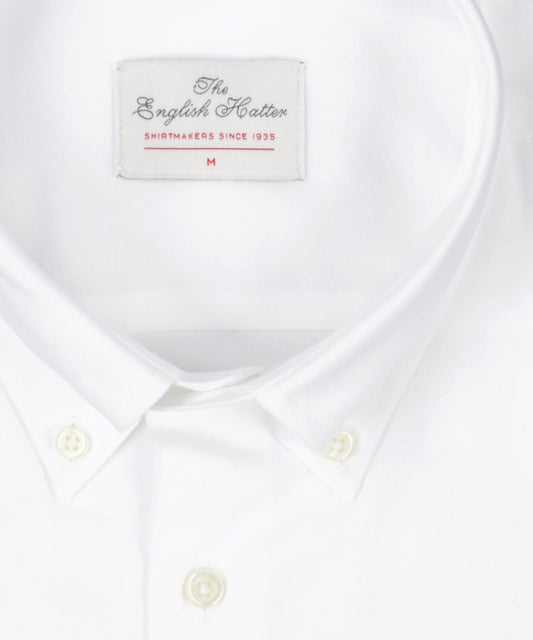 Brushed Cotton Shirt Button Down | Wit