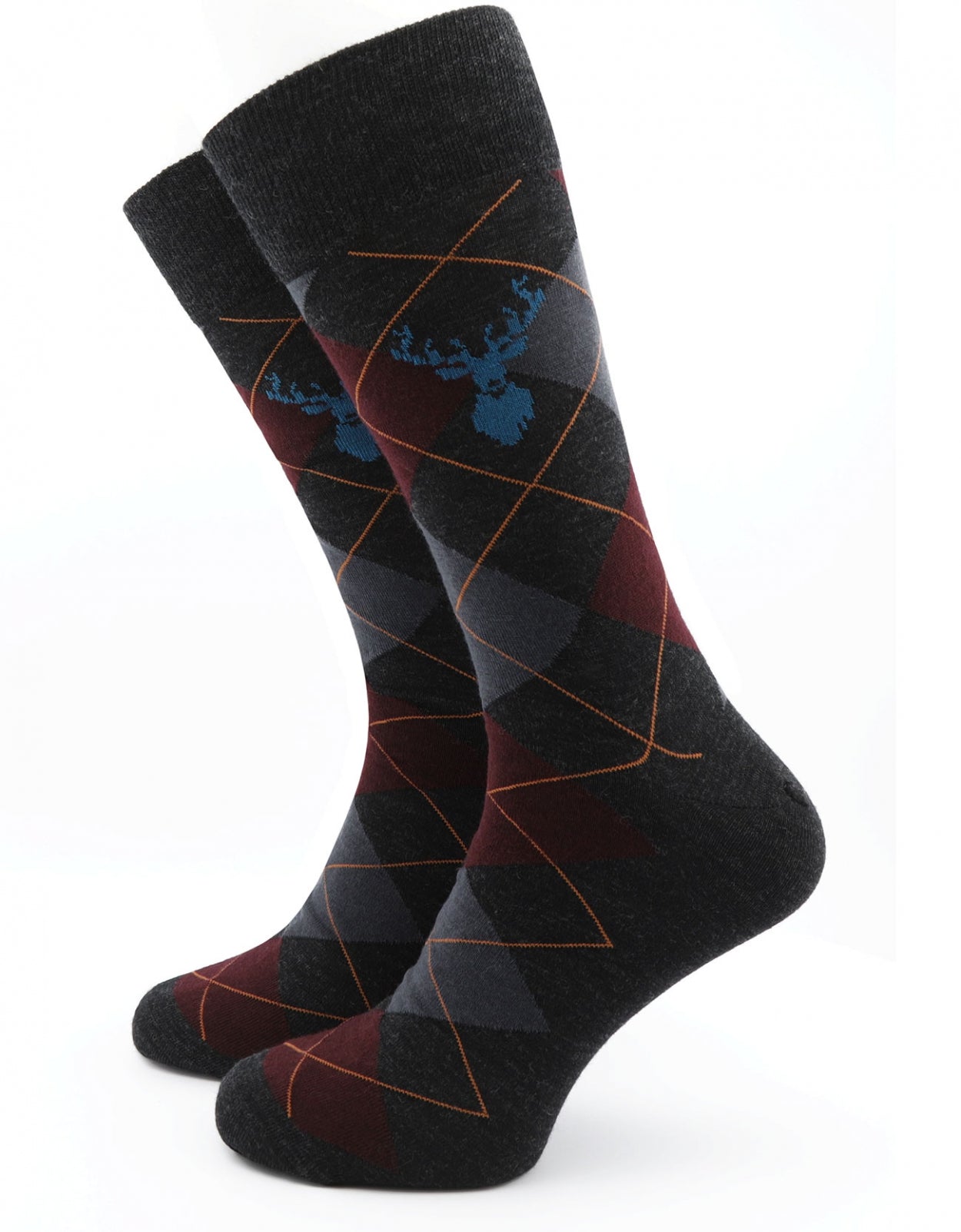 Corgi Herrensocken | Anthrazitgrau