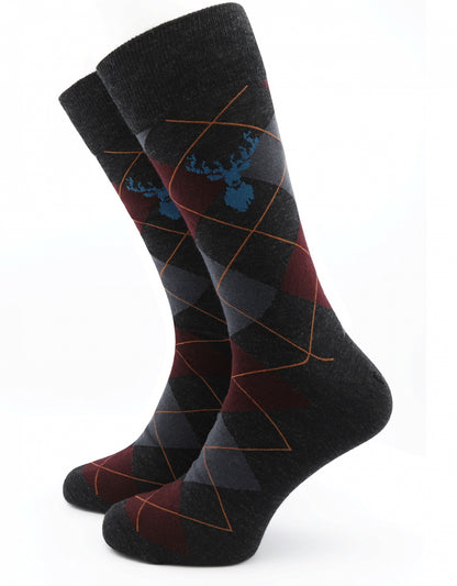 Corgi Herrensocken | Anthrazitgrau