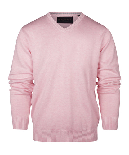 Katoenen V-Hals Pullover |