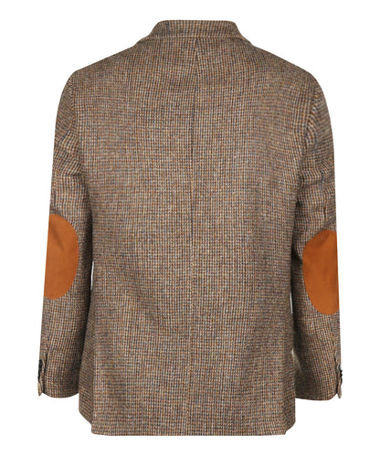 Harris Tweed Colbert | Bruin Blauwe Ruit