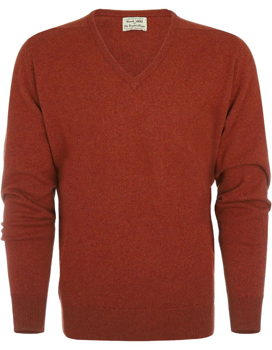 Pullover mit V-Ausschnitt aus Lammwolle *Sale* | Tiger