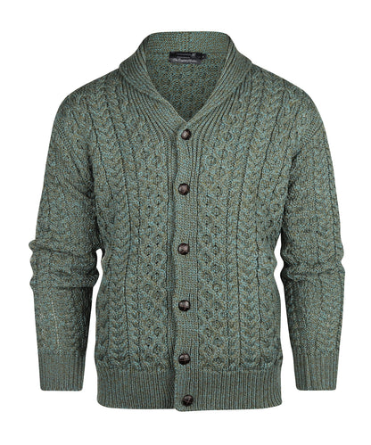 Aran Vest wol | Fern Marl