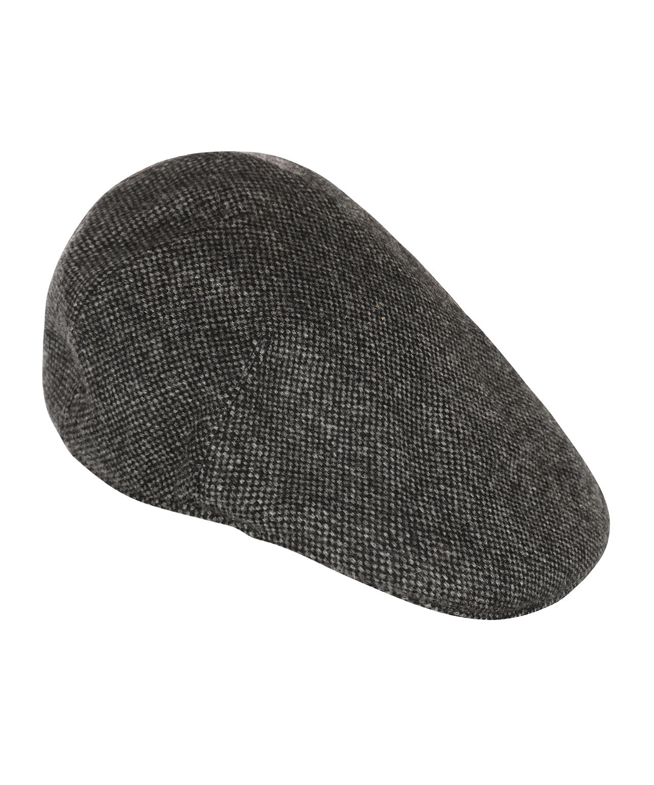 Jockey Tweed Cap | Donkergrijs Micro Ruit