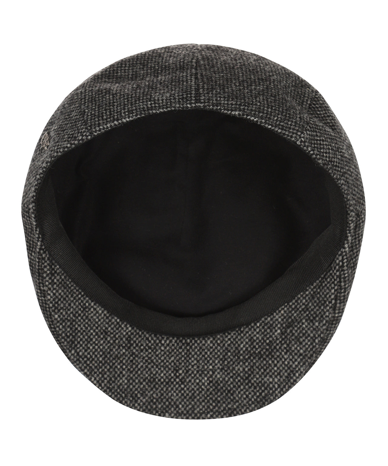 Jockey Tweed Cap | Donkergrijs Micro Ruit