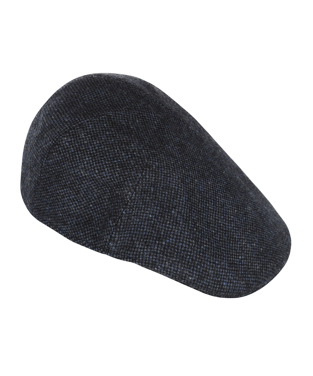 Jockey Tweed Cap | Donkerblauw Micro Ruit