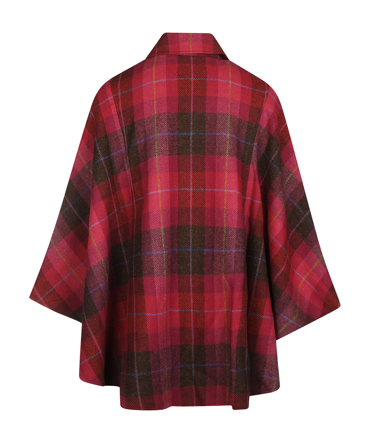 Country Cape Dames | Paars Roze Ruit