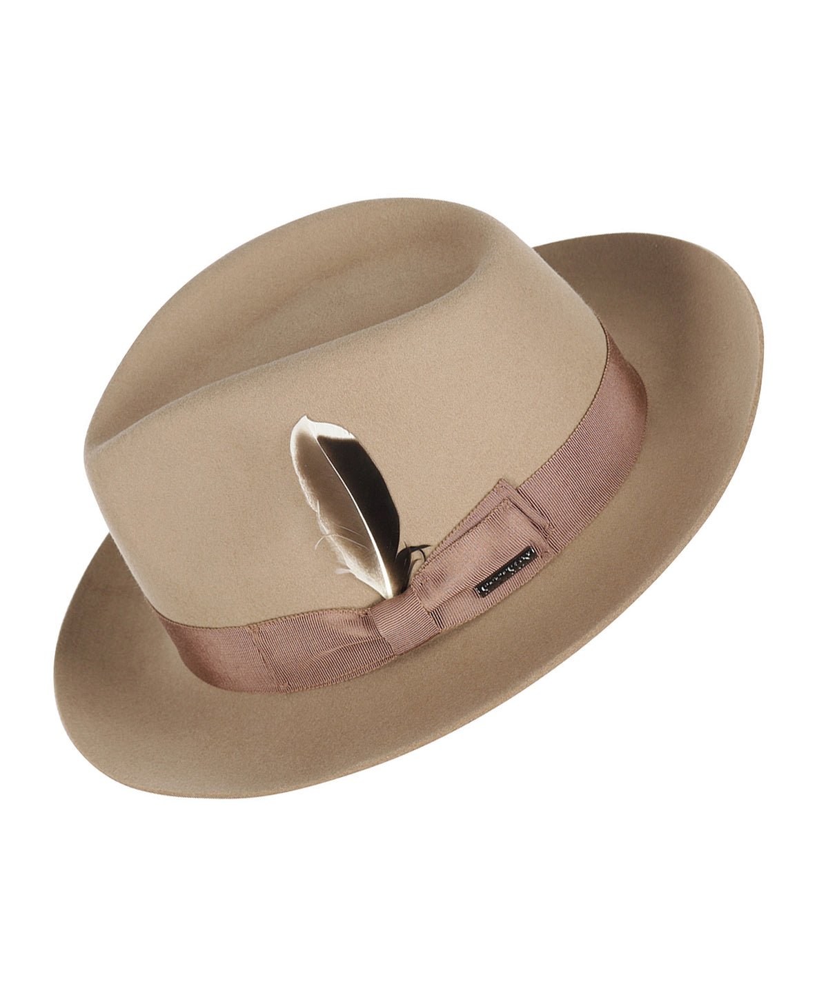 Stetson Fedora Wool Felt | Wheat Brown