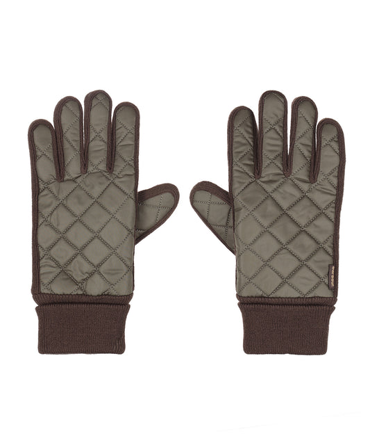 Magnus Quilt Handschoenen | Green Brown