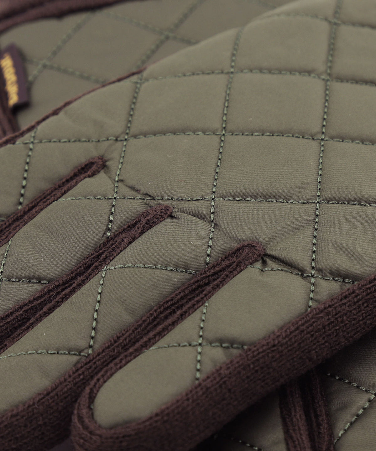 Magnus Quilt Handschoenen | Green Brown