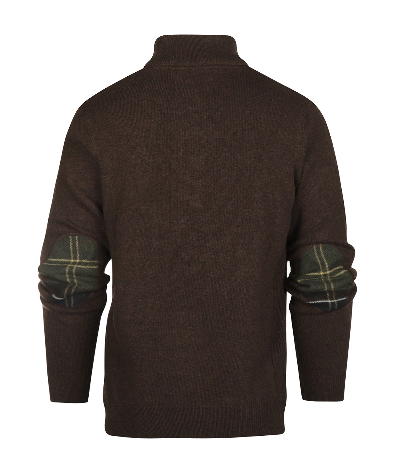Holden Half Zip | Donkerbruin