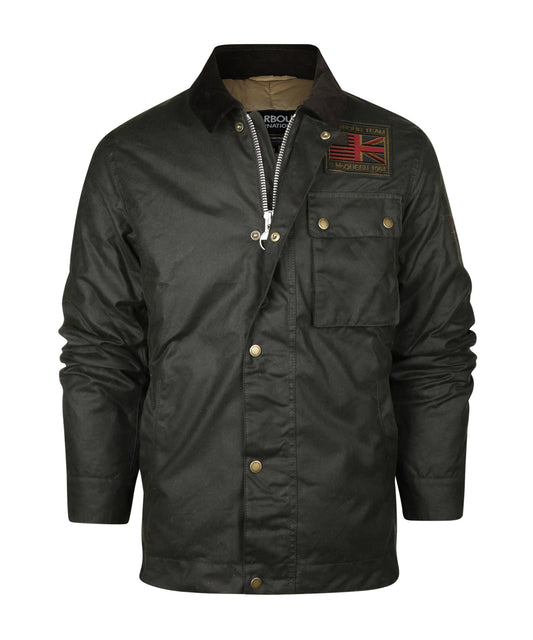 Steve McQueen Wax Jacket | Sage