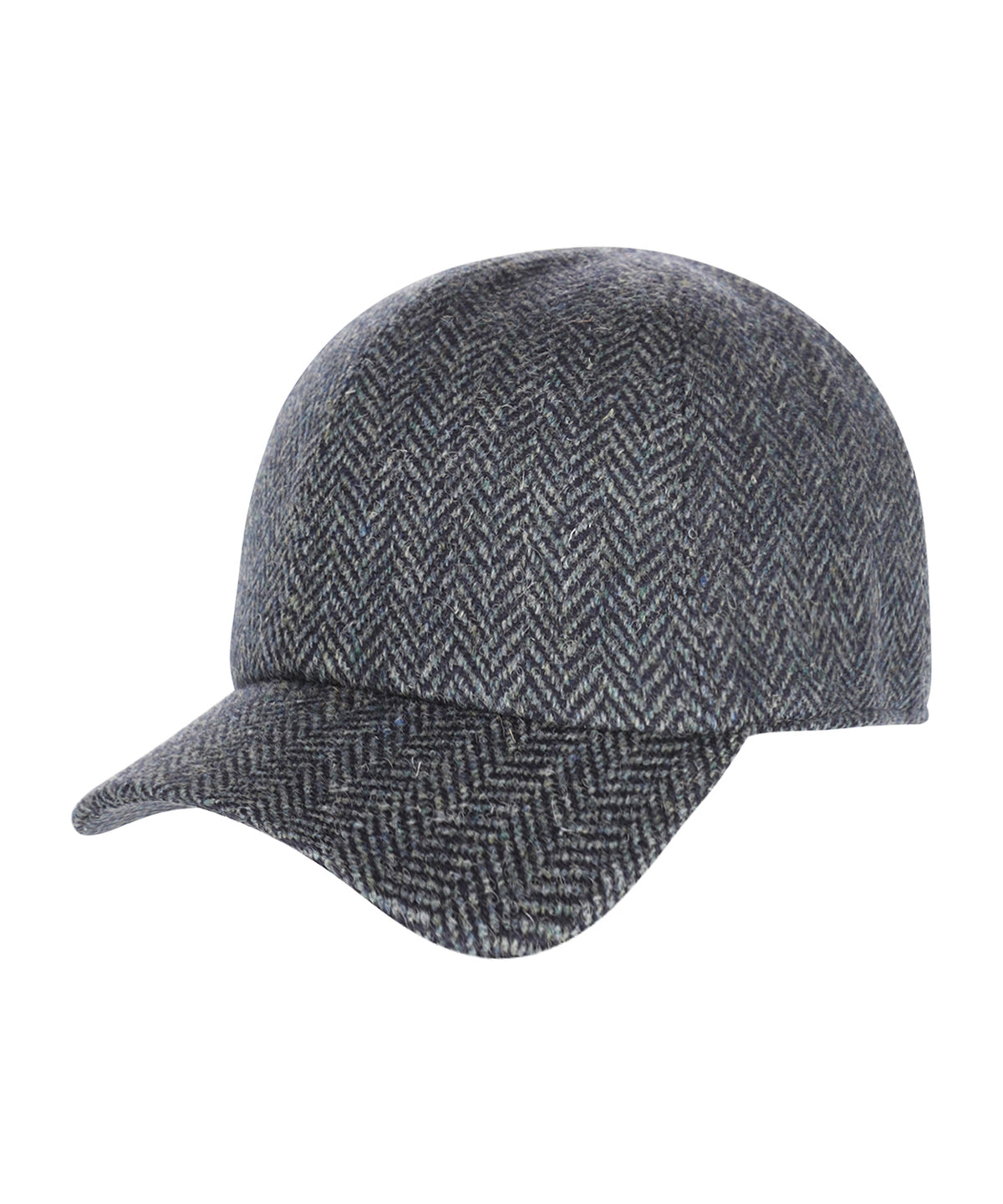 Baseball Cap Tweed | Dunkelblau